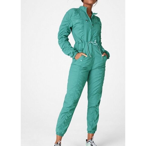 FABLETICS MCKENZIE WOVEN JUMPSUIT  - Picture 1 of 4